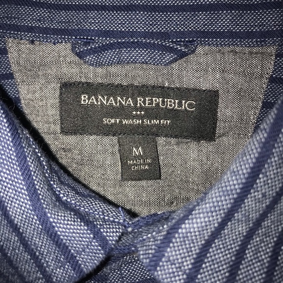 Men’s Banana Republic soft wash slim fit shirt - Picture 4 of 7